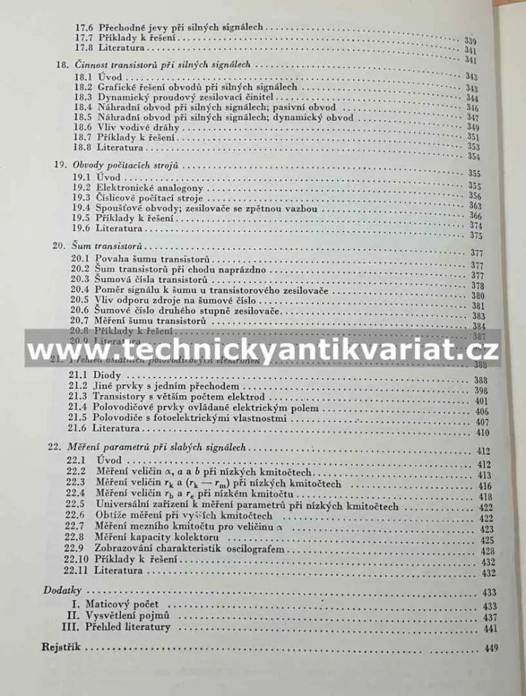 Základy transistorových obvodů - R.F.Shea (1958)