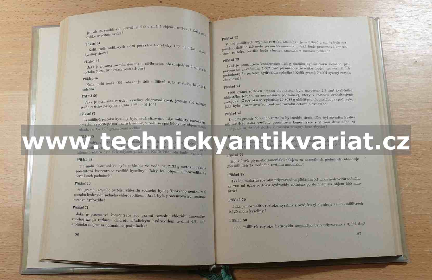 Příklady z obecné a anorganické chemie - Hájek, Jenšovský, Klimešová (1967)