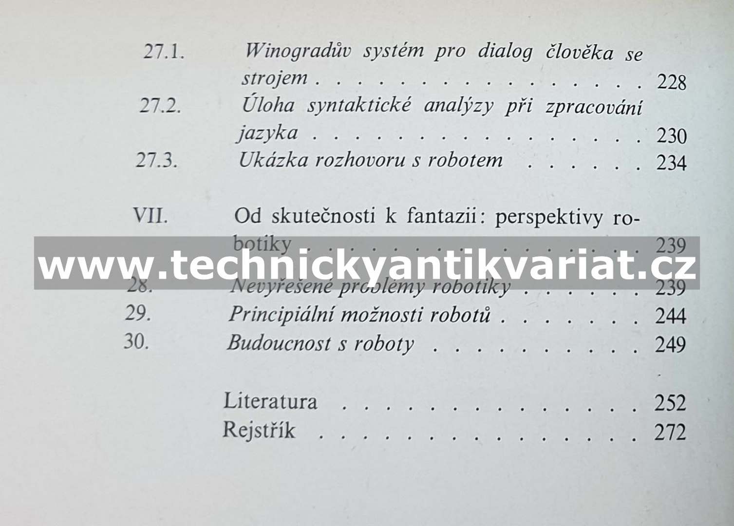 Robotika - Havel (1980)