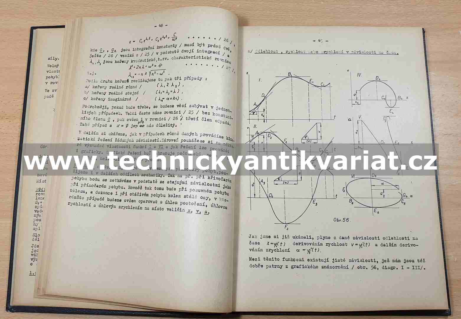 Technická mechanika tuhých těles I.Mechanika hmotného bodu - Josef Šrejtr (1948)