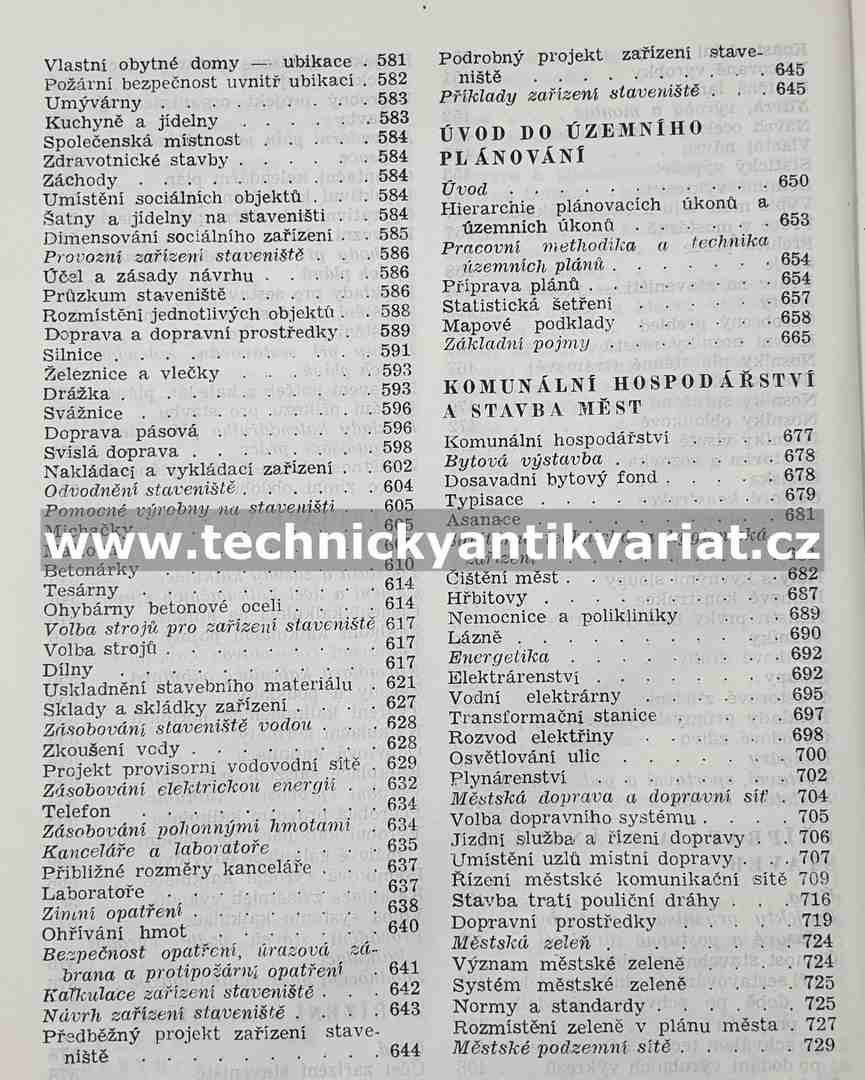 Základy inženýrského stavitelství II. (1954)