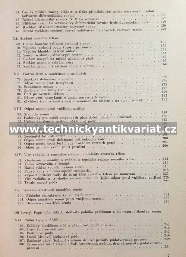 Nauka o zeminách a mechanika zemin - Babkov, Bykovskij, Tulajev (1954)