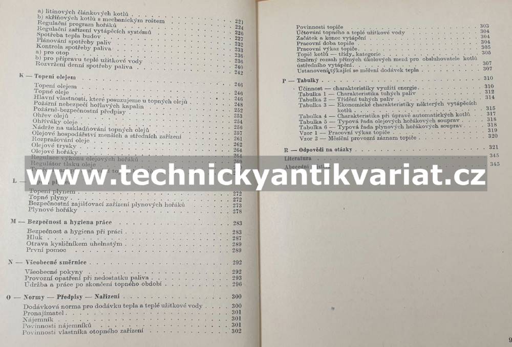 Kvalifikační příručka obsluhovatele ústředního vytápění - Rudolf Straka (1972)