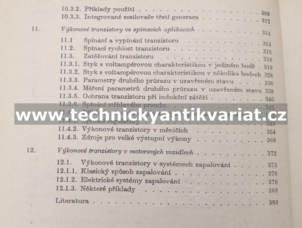 Výkonové tranzistory v nízkofrekvenčních obvodech - Jan Stach (1979)