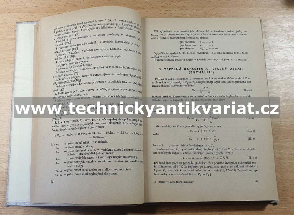 Příklady a úlohy z chemické thermodynamiky - Karapeťjanc (1954)