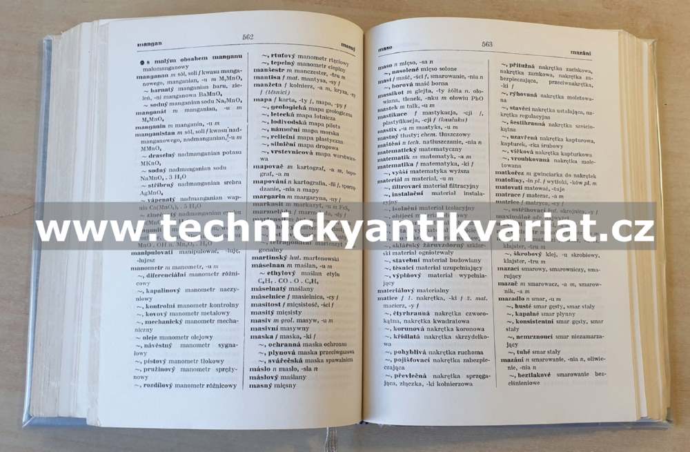Polsko-český a Česko-polský technický slovník (1958)