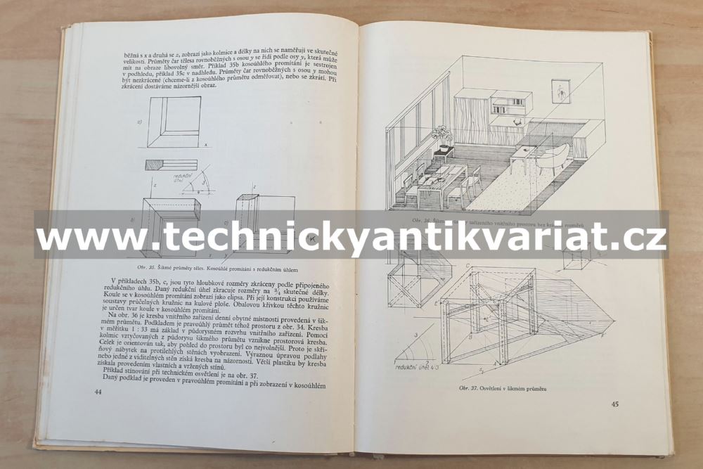 Kreslení vnitřního bytového zařízení - Jindřich Šácha (1960)