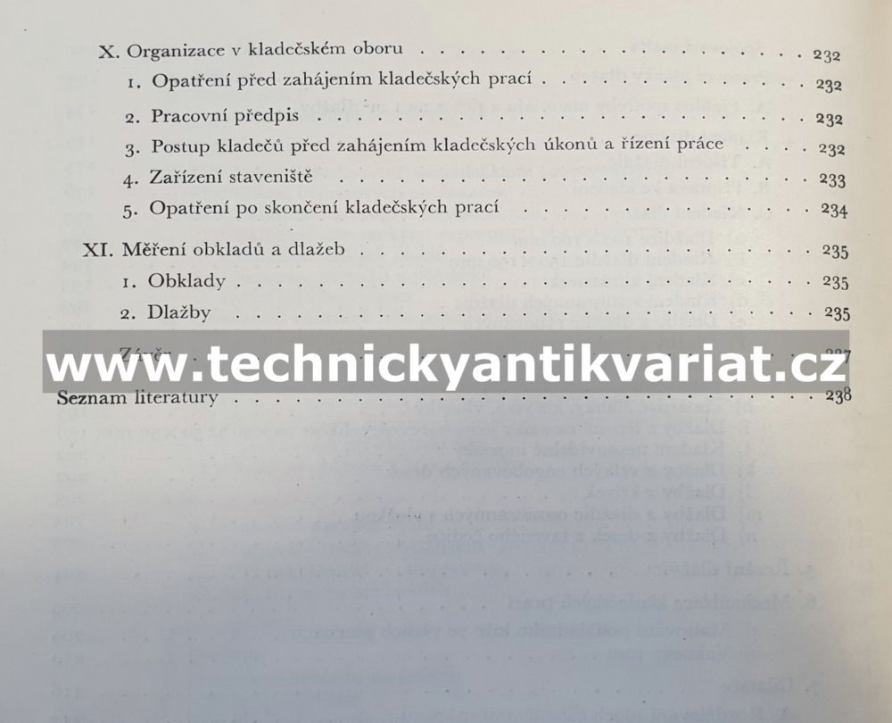Keramické obklady a dlažby budov - Benda, Chmela, Chroust (1960)