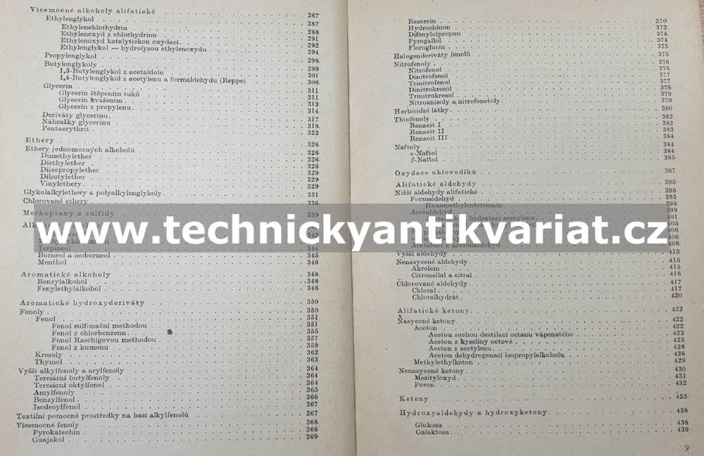 Organická technologie I. - Viktor Ettel (1955)