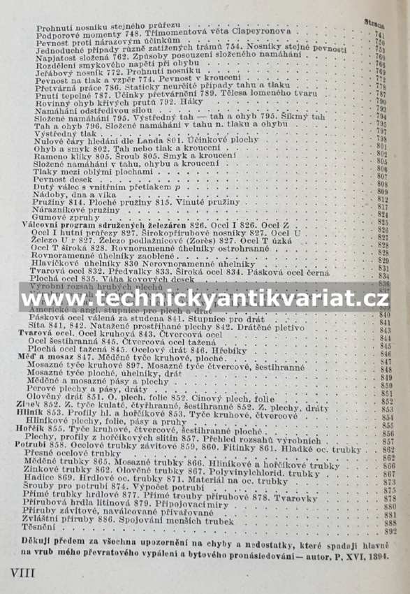 Strojně technická příručka I. - Svatopluk Černoch (1947)