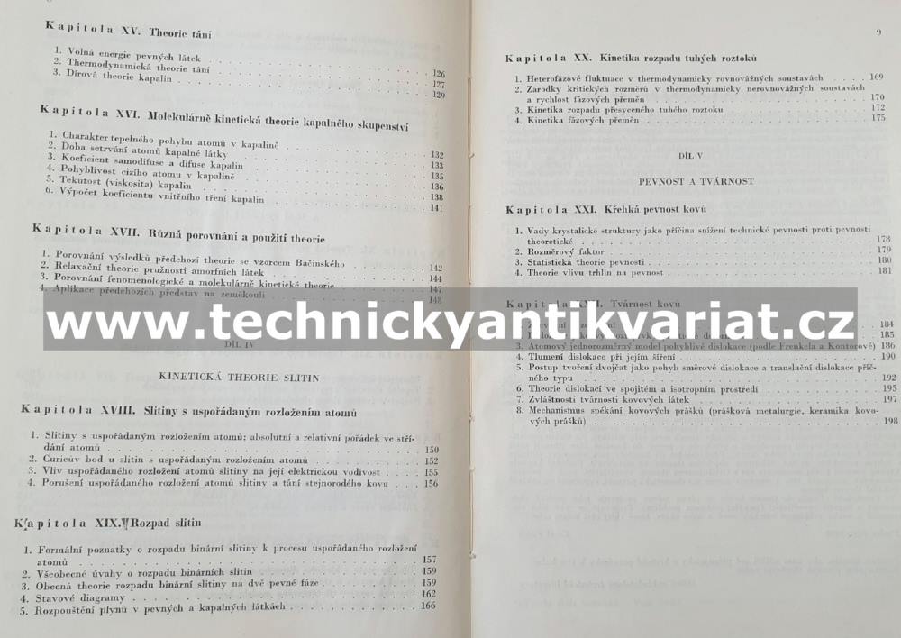 Úvod do theorie kovů - J.I.Frenkel (1953)
