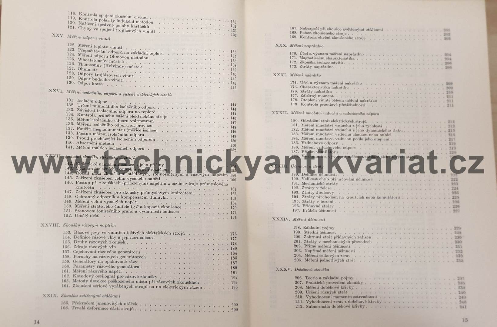 Měření na elektrických strojích 1.Všeobecná část - Bašta, Kulda, Měřička (1959)