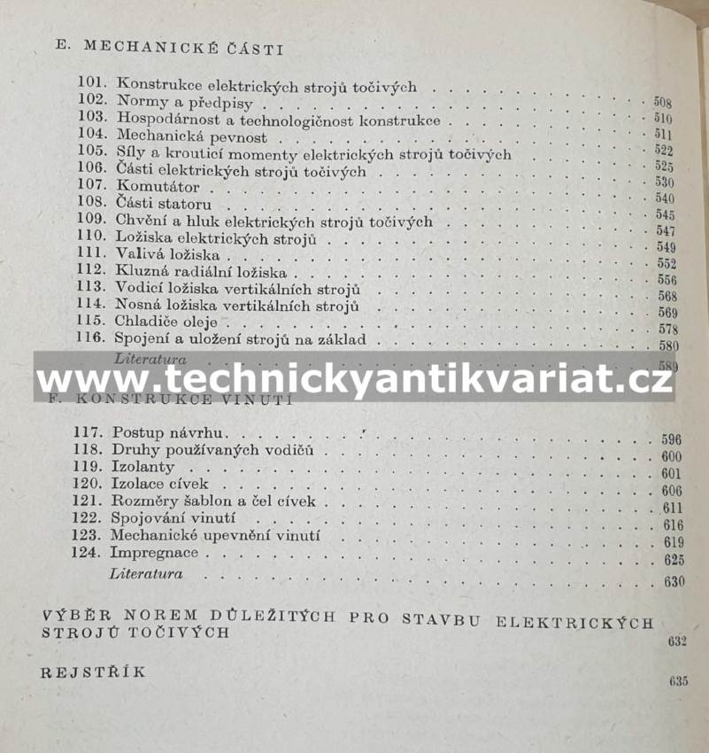 Elektrotechnika II. Elektrické stroje, část 1 - List, Hak (1969)