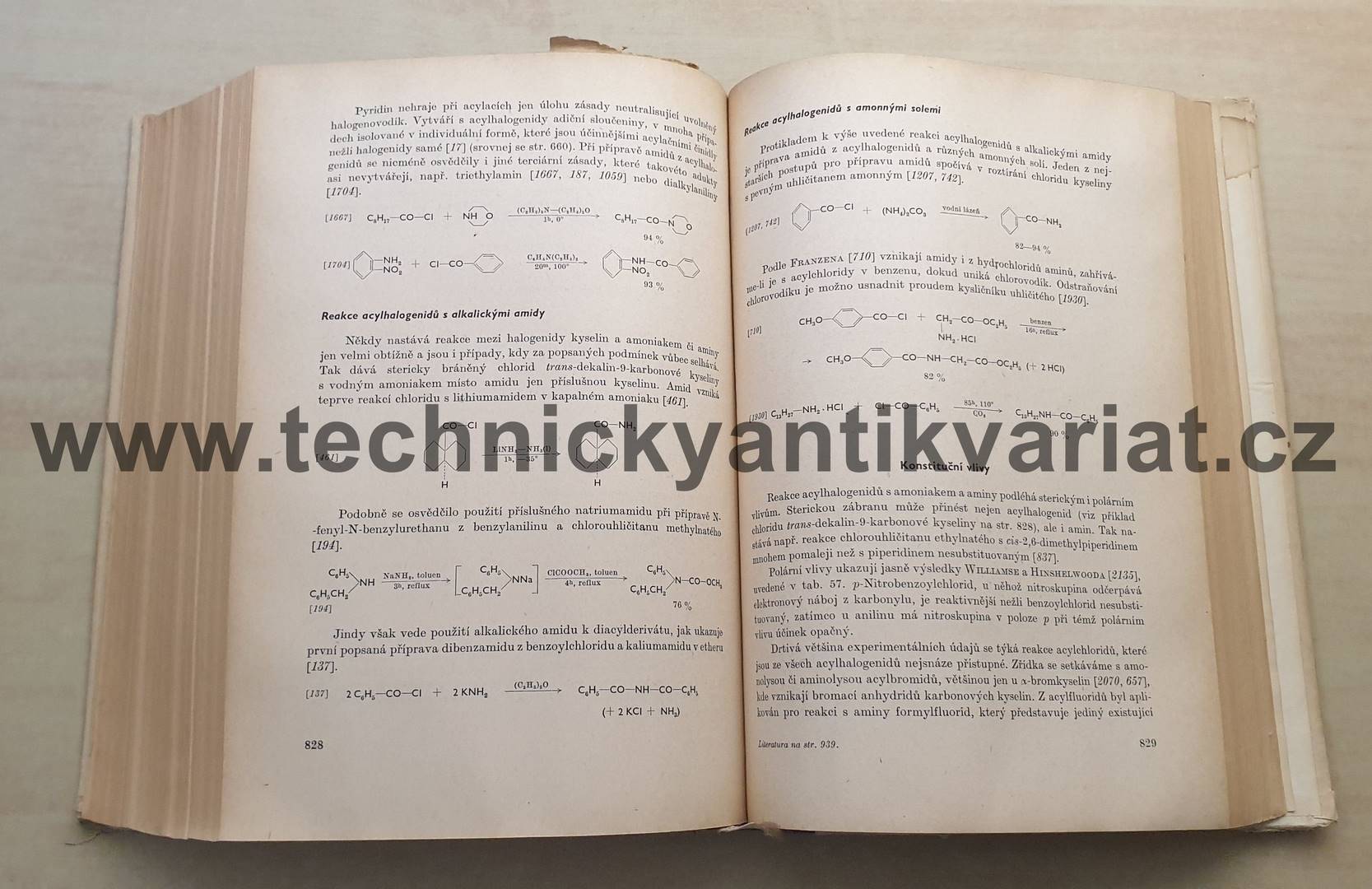 Preparativní reakce v organické chemii IV. Alkylace, funkční přeměny aldehydů, ketonů a karbonových kyselin - Ernest, Heřmánek, 1959)