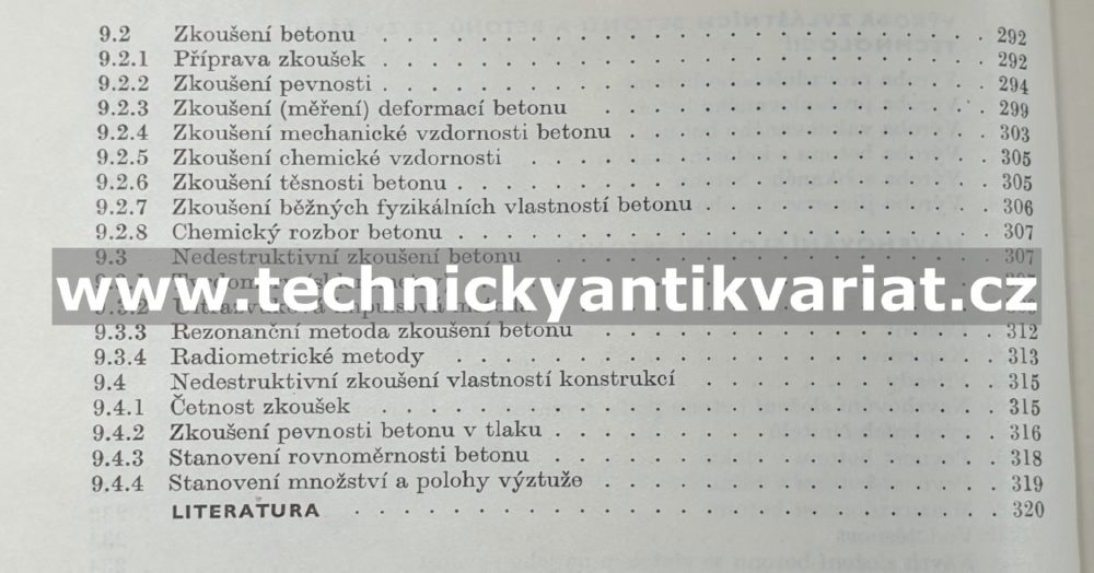 Technologie betonu - Pavlík, Doležel, Fiedler (1973)