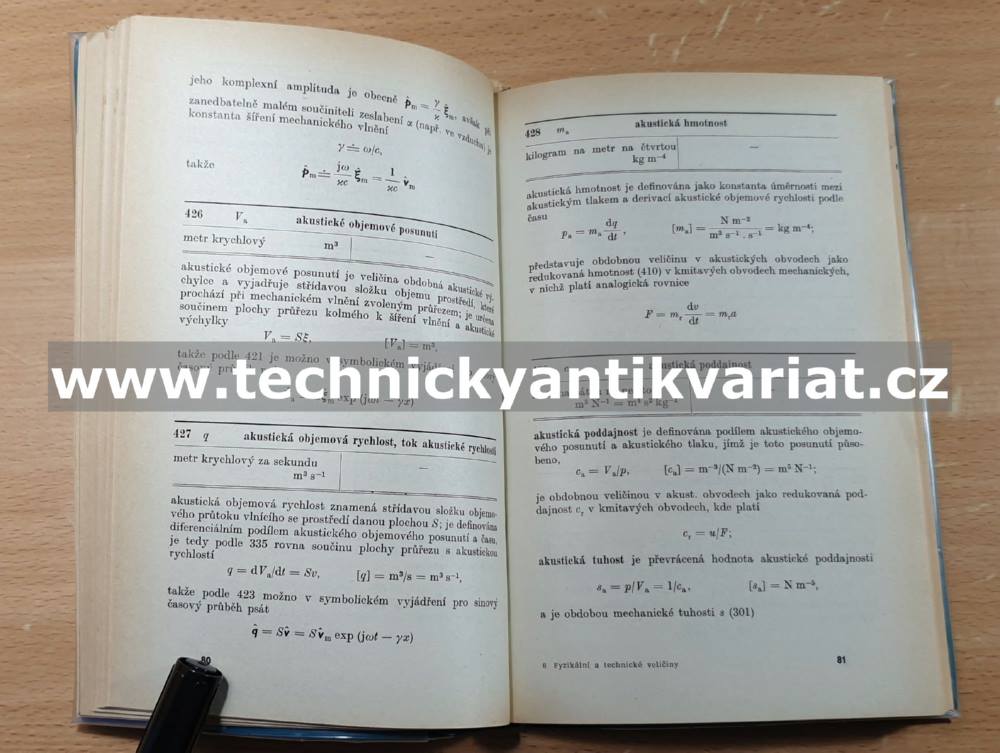 Fyzikální a technické veličiny - Jaroslav Binko (1968)