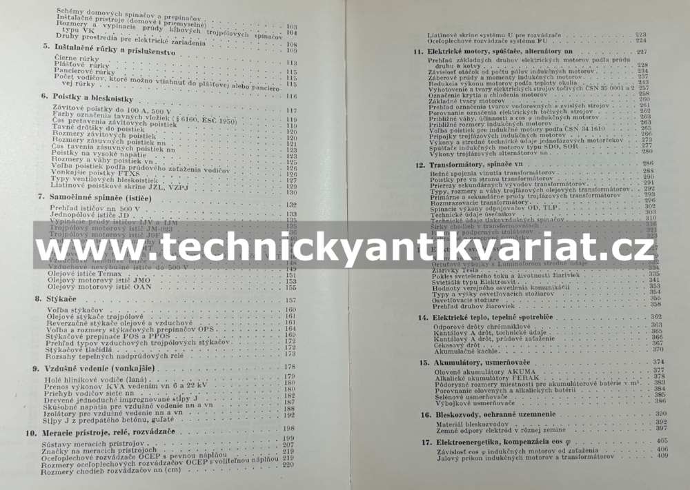 Elektrotechnická příručka - F.Vodanský (1967)