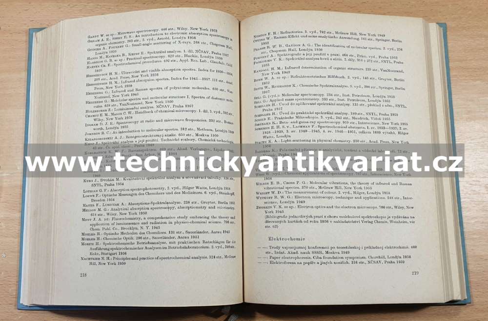 Chemická literatura a její použití v praxi - Hanč, Hlavice, Hummel, Jelínek (1961)