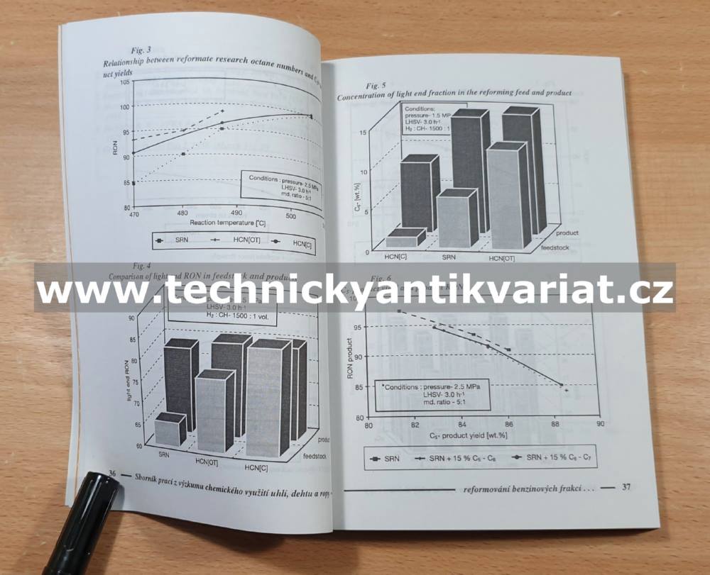 Sborník prací z výzkumu chemického využití, uhlí, dehtu a ropy (1994)