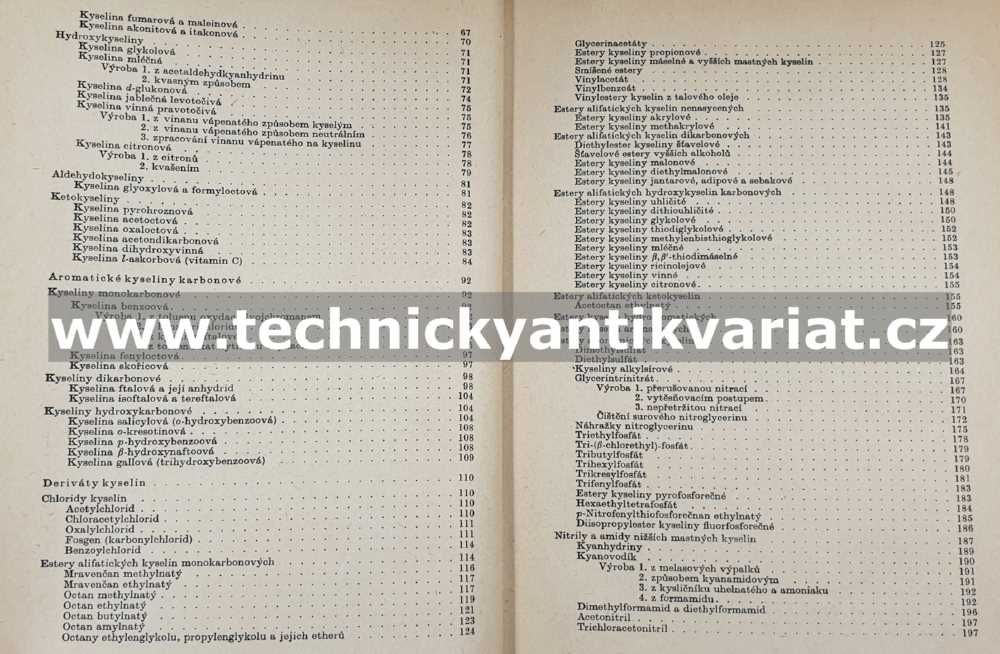 Organická technologie II. - Viktor Ettel (1956)