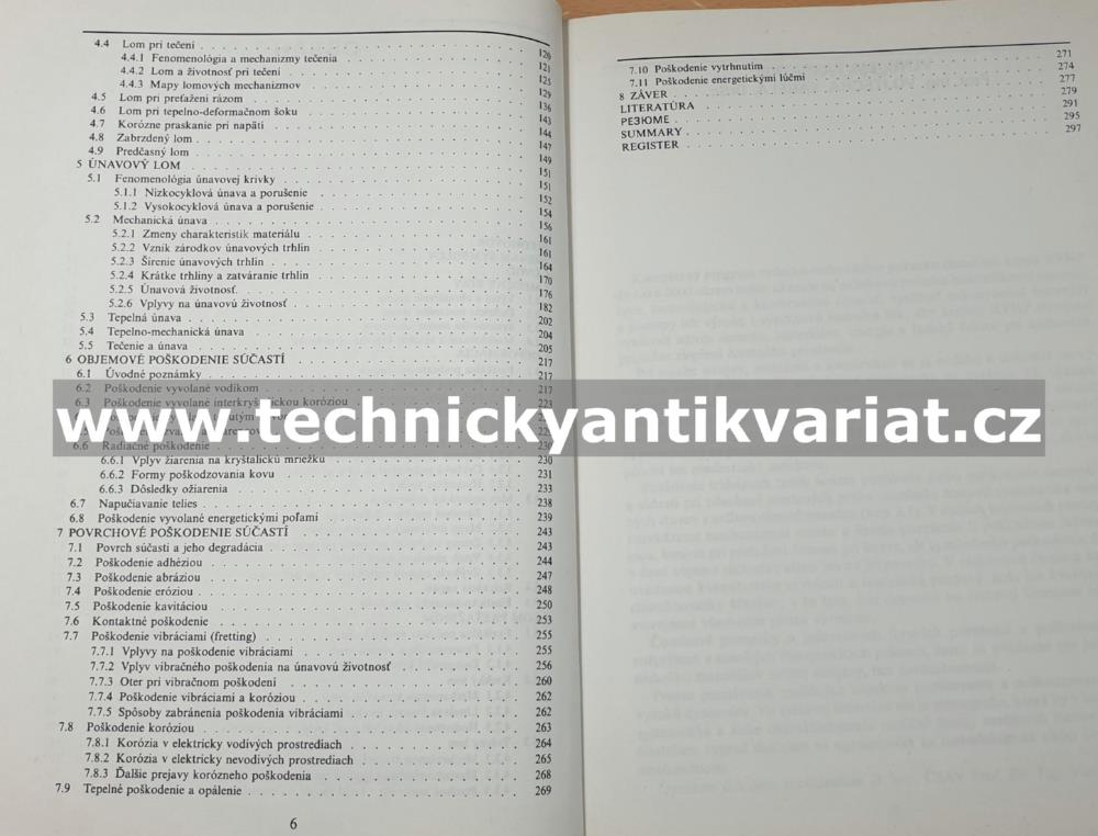 Medzné stavy materiálov a súčastí - Anton Puškar (1989)