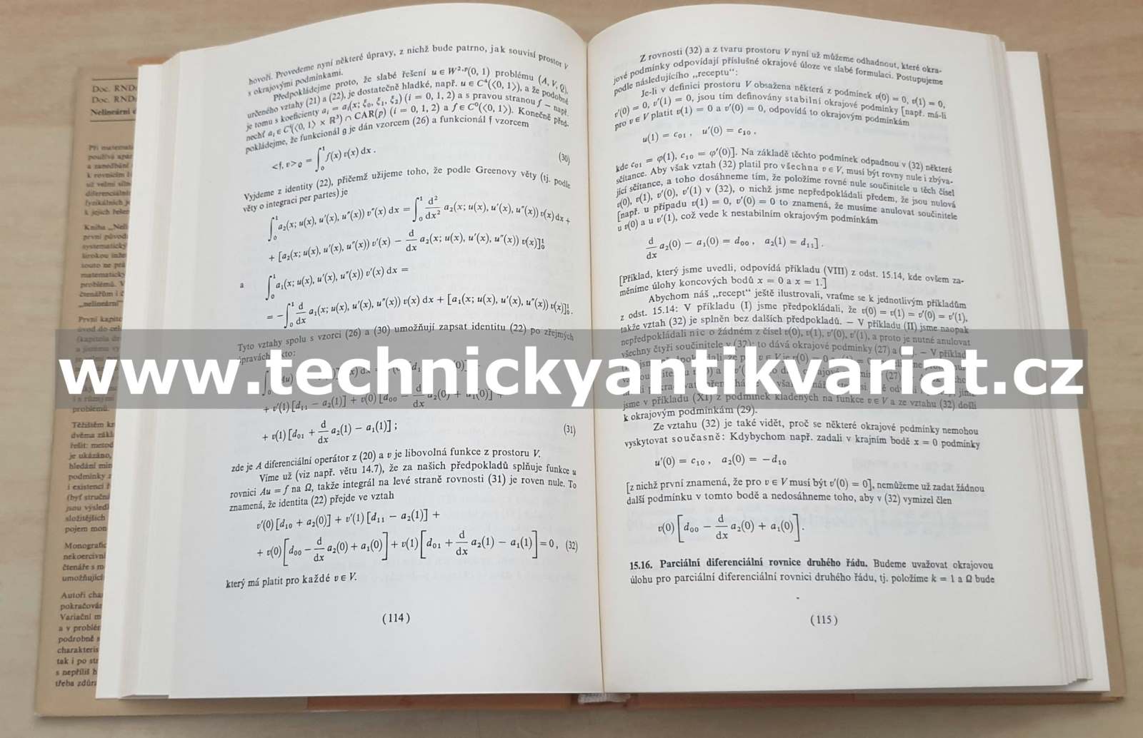 Nelineární diferenciální rovnice - Fučík, Kufner (1978)