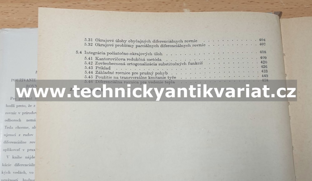 Použivanie diferenciálnych rovníc v praxi - A.Kneschke (1968)