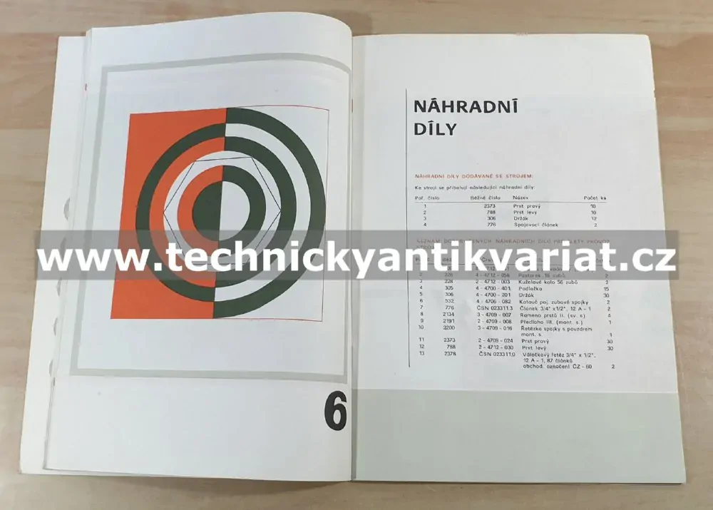 Obraceč zelené a zavadlé píce OZ2 - návod k obsluze, katalog dílů (1977)