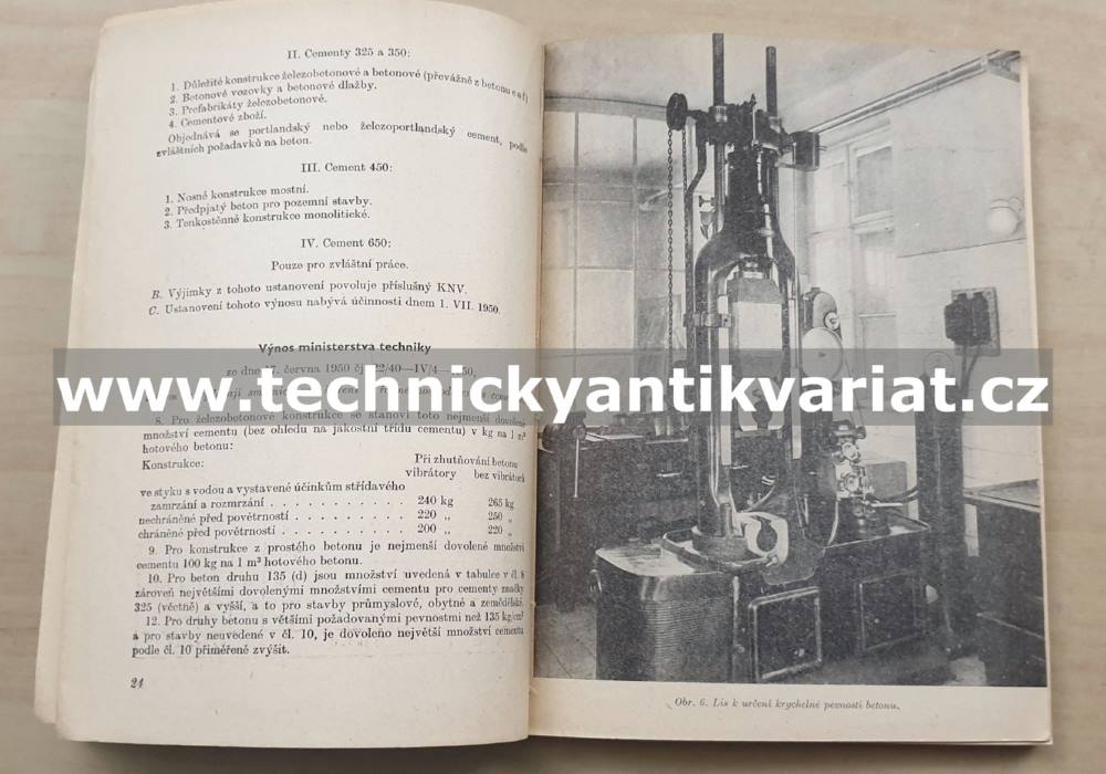 Úsporná míšení nejpevnějších betonů - Ladislav Jelen (1951)