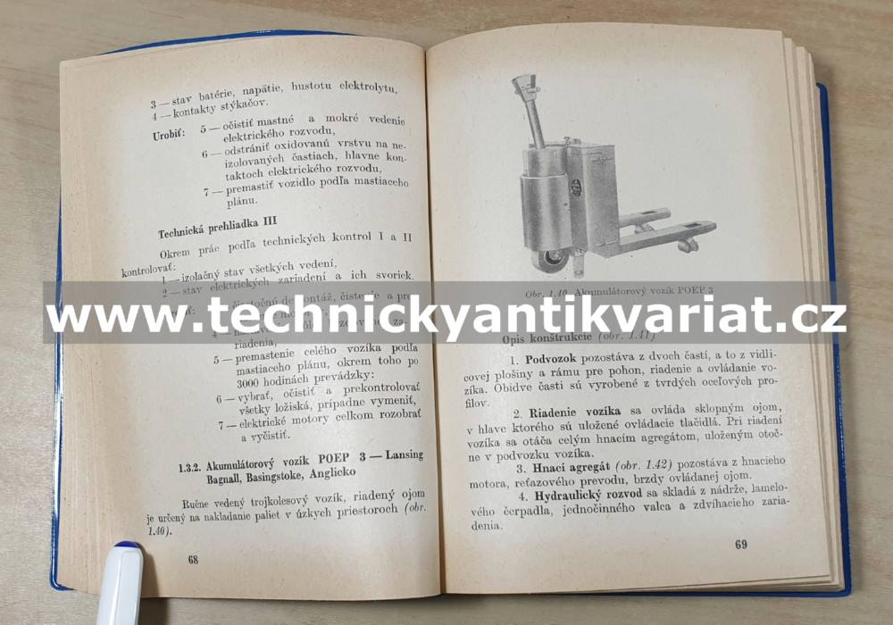 Akumulátorové vozíky - Alexander Michal (1973)