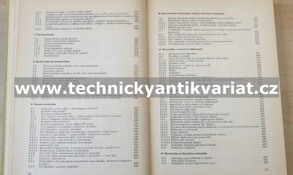 Úvod do fyzikální chemie - Kalousek, Schutz (1972)