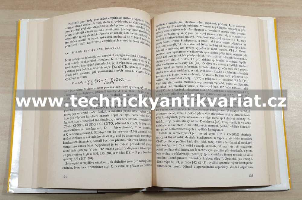 Ab initio výpočty v chemii - Čárský, Urban (1985)