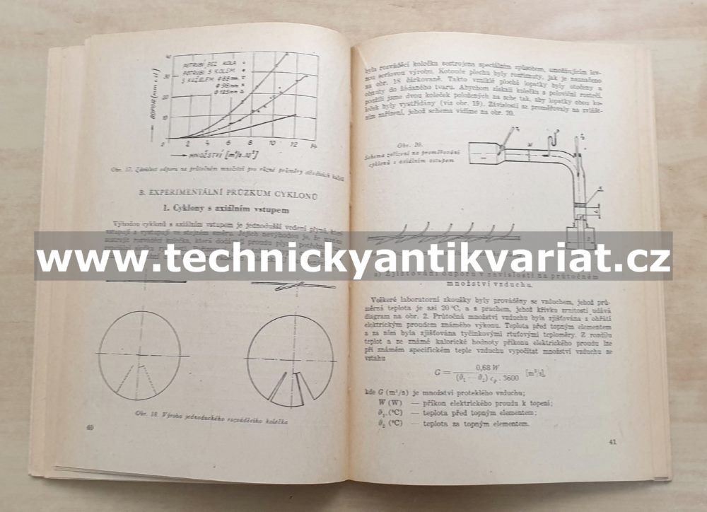 Mechanické odprašování kouřových plynů žulitovými odlučovaci - Jaroslav Huml (1953)