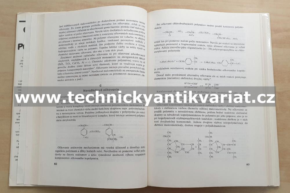 Chemické reakce polymérov - Lazár, Bleha, Rychlý (1986)