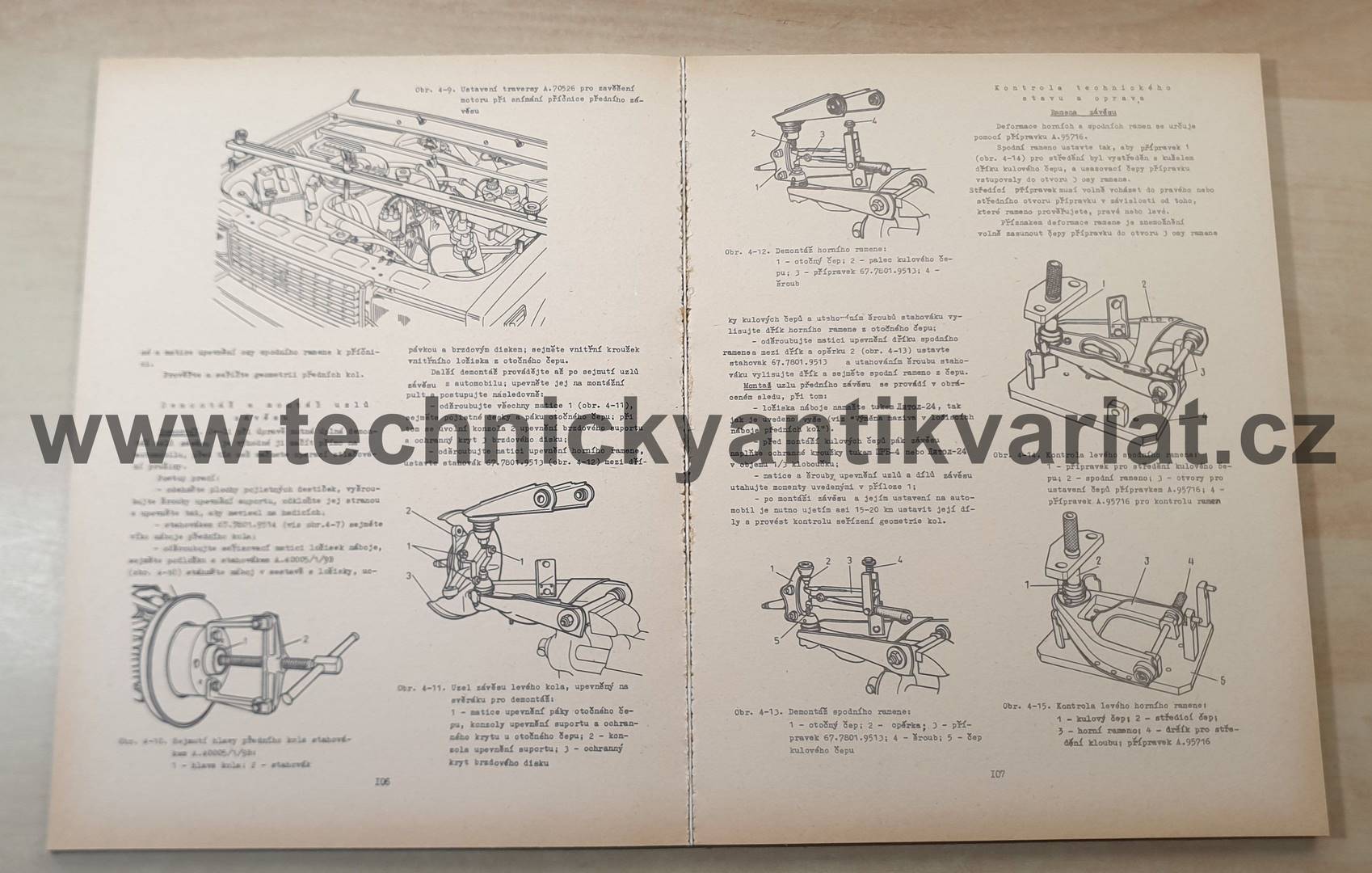 VAZ 2107, 21072, 21074 - návod k opravě (1993)