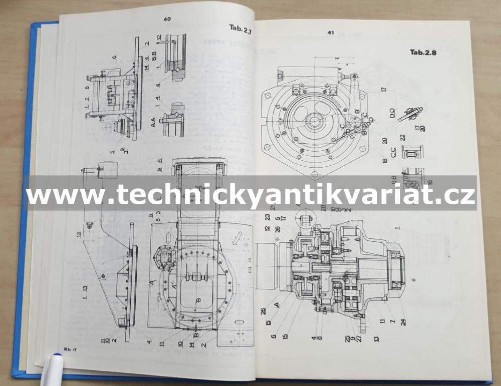 Automobilový jeřáb AD 20 - technický popis, konstrukce, návod o obsluze