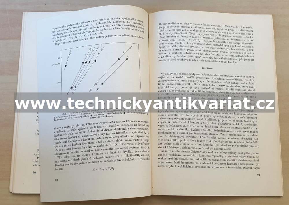 Synthesy a reakce organokřemičitých sloučenin - Vladidmír Bažant (1961)