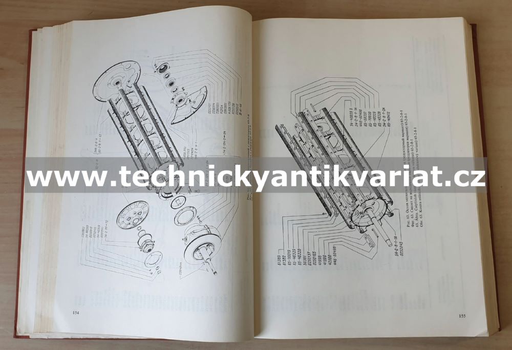 Kolos samochodný kombajn SK 6 - katalog náhradních dílů 