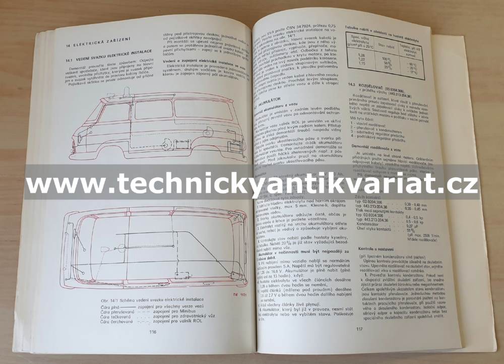 Škoda 1203 - dílenská příručka (1974)