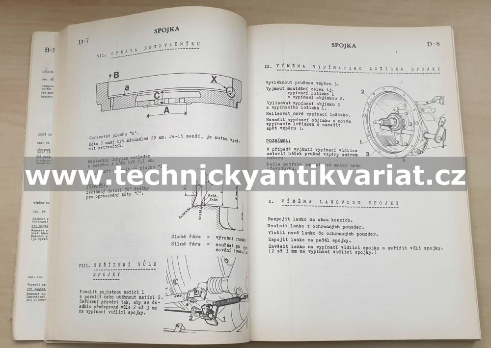 Avia A15 - dílenská příručka (1972)
