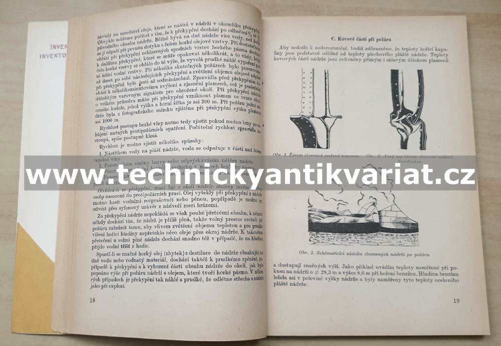 Základy protipožární techniky ve výrobních závodech a skladech minerálních olejů - Zdeněk Michel (1960)