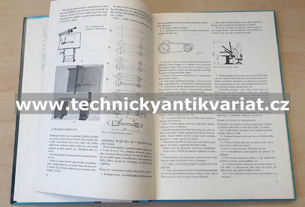 Technické kreslení - Holoubek, Leinveber, Švercl (1982)