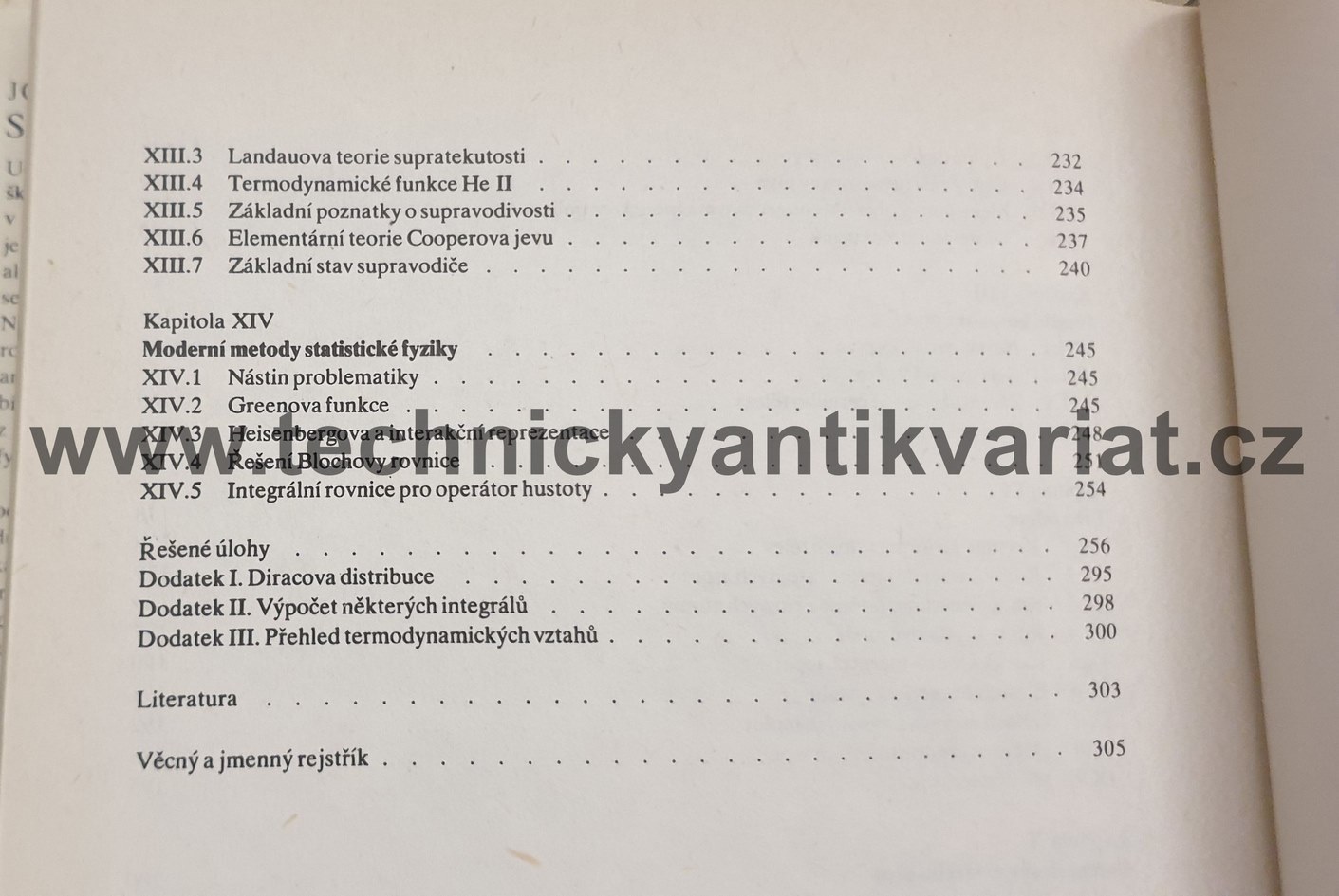 Statistická fyzika - Josef Kvasnica (1983)