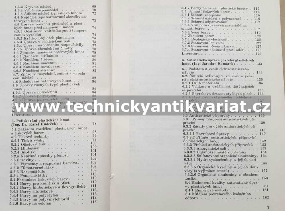 Povrchové úpravy - Rotrekl, Hudeček, Komárek, Staněk (1971)