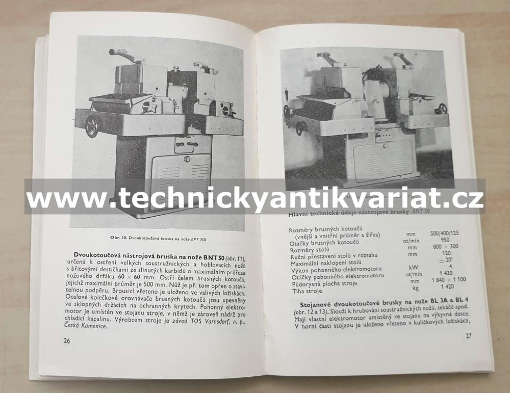 Kurs 38 Ostření řezných nástrojů a jejich údržba - Vl. Chýle (1970)