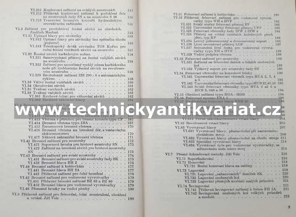 Přídavná zařízení obráběcích strojů - Karel Skibar (1966)