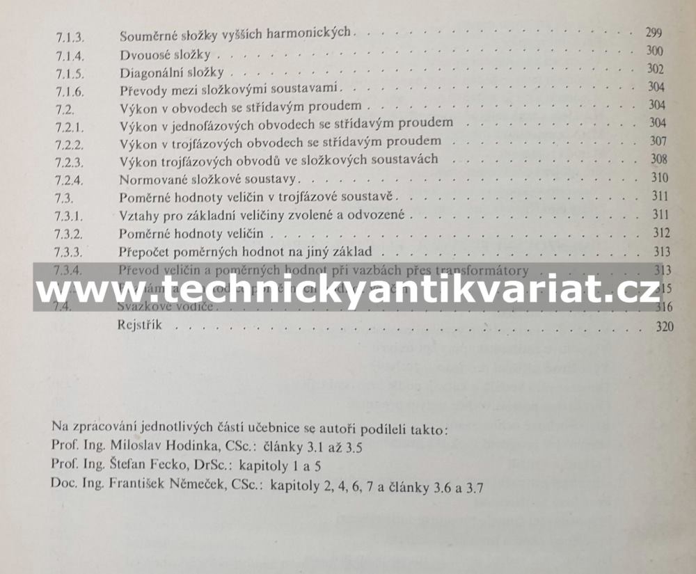 Přenos a rozvod elektrické energie - Hodinka, Fecko, Němeček (1989)