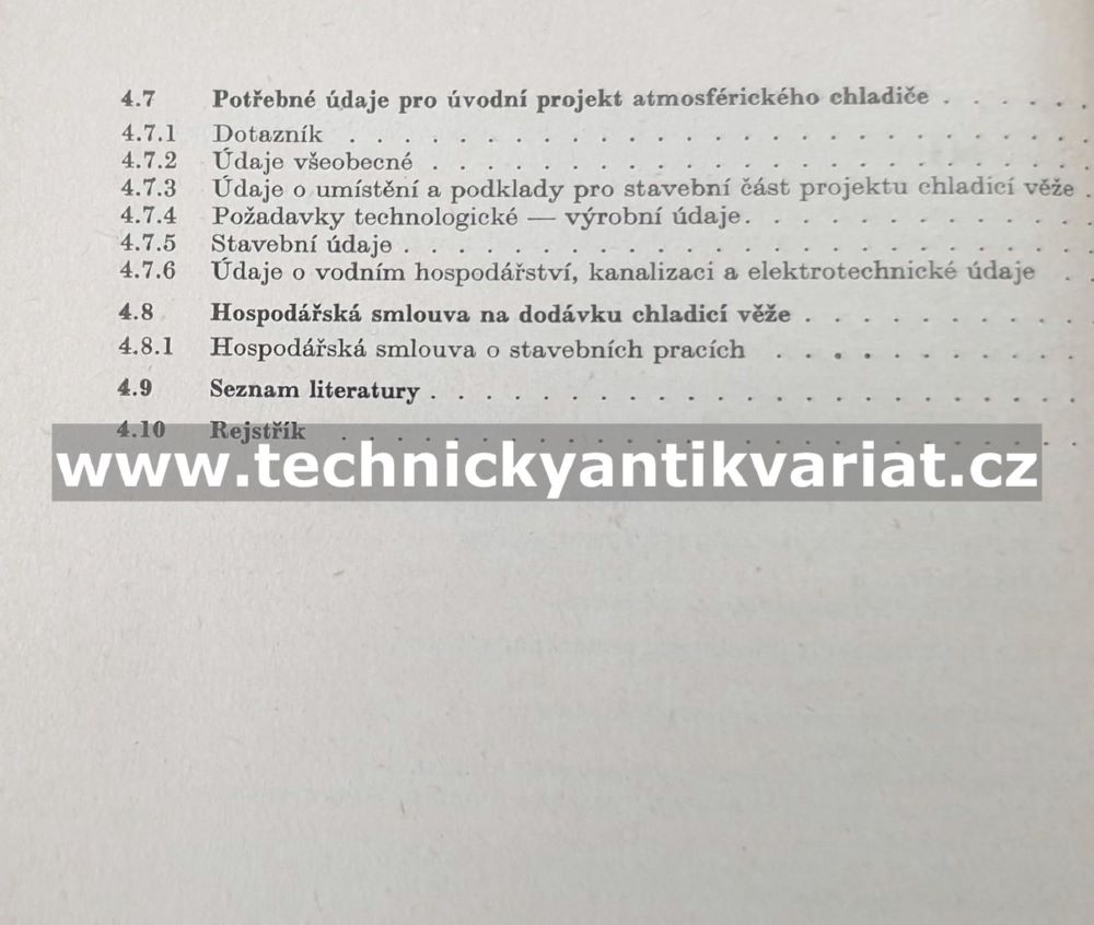 Atmosférické chladíče a chladící věže - Šapošnikov, Posselt, Pomajzl (1977)