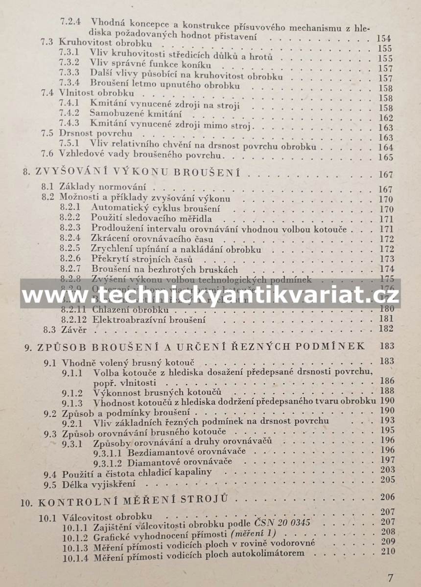 Brusky a broušení - Černý, Trmal, Maršálek (1970)