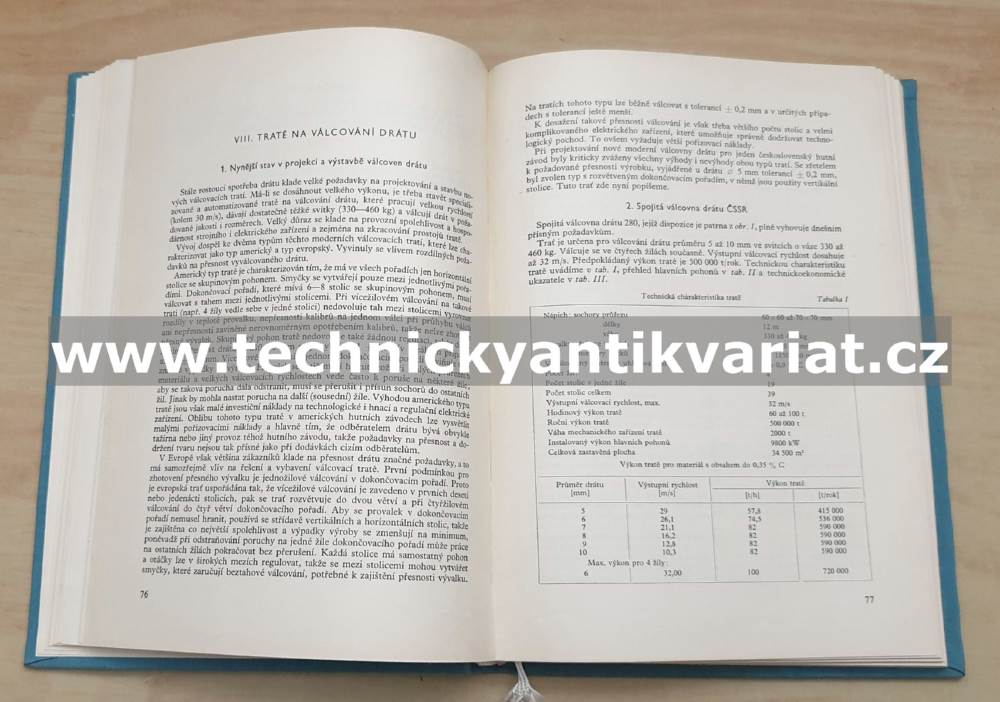 Válcovací zařízení v ČSSR a SSSR (1961)